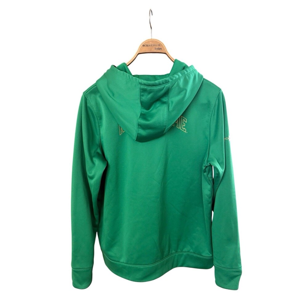 Notre Dame Under Armour Fighting Irish Pullover Hoodie Womens Size Medium - Picture 2 of 8